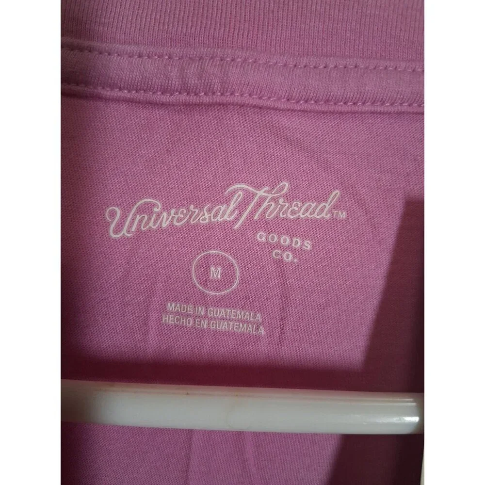 NWT Bundle Universal Thread T-Shirts Short Sleeve Sz Medium Pink Black MSRP $20 - Picture 7 of 11